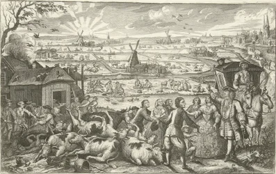 Peste bovina en los Países Bajos en el siglo XVIII